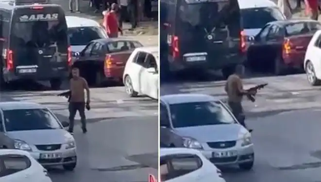 Başakşehir'de Pompalı Tüfekle Yolu Kapatan Kişi Olayı Korkuttu