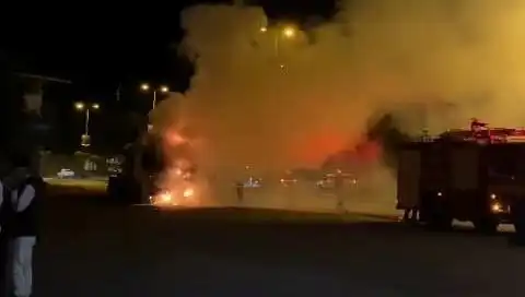 Zonguldak’ta Seyir Halindeki TIR Alev Alev Yandı! O Anlar Hızla Sosyal Medyaya Düştü
