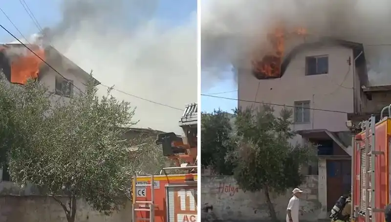 Hatay’da Yangın Felaketi: Üç Yaşındaki Çocuk Hastaneye Kaldırıldı