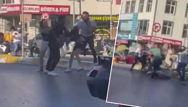 Esenyurt'ta Motosikletli İki Kadına Şok Edici Saldırı: Dehşet Anları!