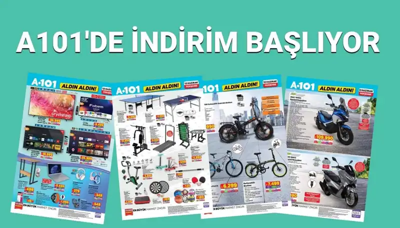 A101 12 Haziran Aktüel Kataloğunda Kaçırılmayacak Fırsatlar!
