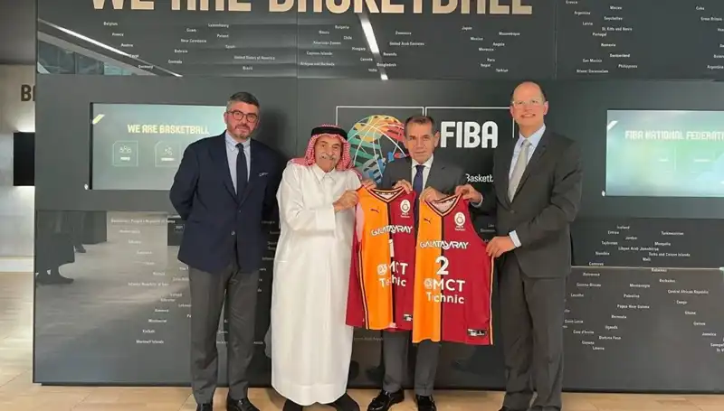 Galatasaray Futbol Takımı FIBA'yı Ziyaret Etti: Sporun Birliği